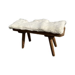 Holz Hocker 1